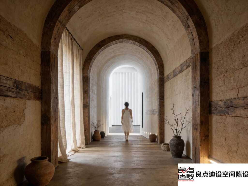 软装天花板!这条走廊让90%的美容院老板直呼‘想照搬’